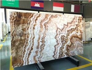 Cheap Rainbow Onyx Slabs,Tiles for Wall Covering