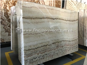 Cheap Rainbow Onyx Slabs,Tiles for Wall Covering