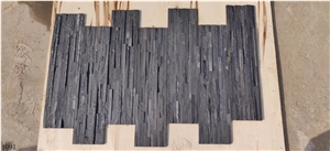 China Black Slate Wall Cladding Tiles