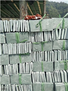 China Green Slate Slab Wall Floor Tiles