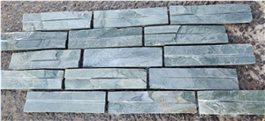 China Green Slate Walling Cladding Tiles