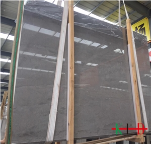 China Peirce Ash Marble Stair,Grey Stone Staircase