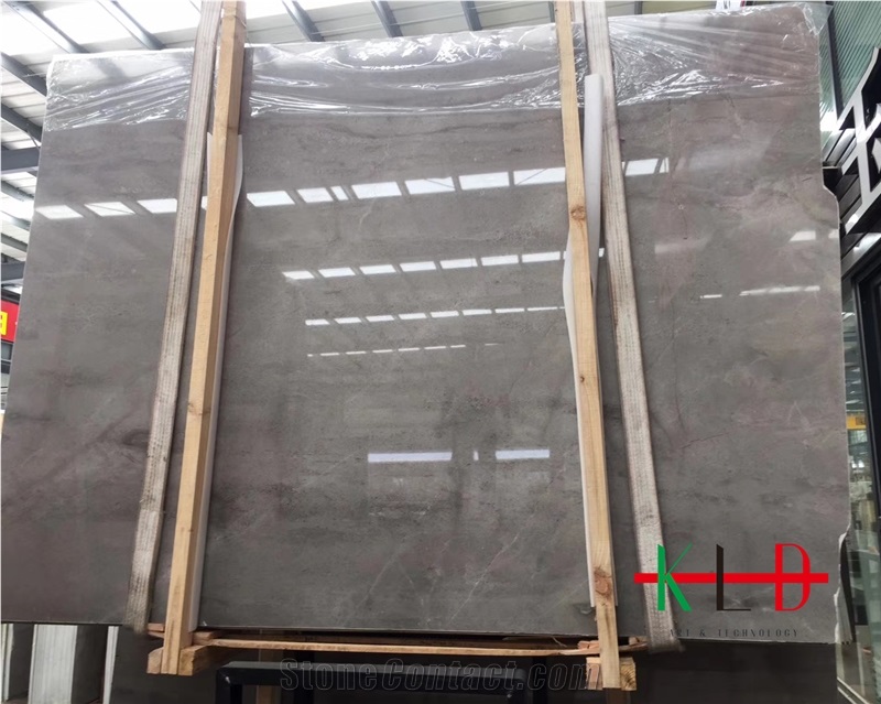 China Peirce Ash Marble Stair,Grey Stone Staircase
