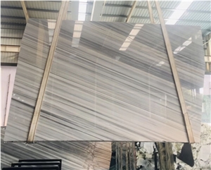 China Star Sand White Blue Grain Marble Bookmatch China Star Sand White Blue Grain Marble Bookmatch