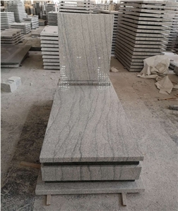 China White Granite Monument Tombstone Design