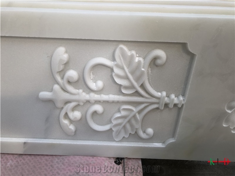 Cnc Craved Wall Design Building Stone Installation