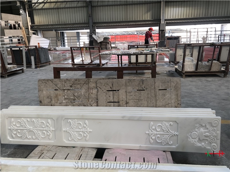Cnc Craved Wall Design Building Stone Installation