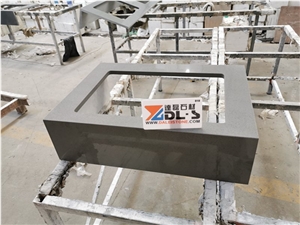 Custom Grey Quartz Stone Bathroom Vanity Tops