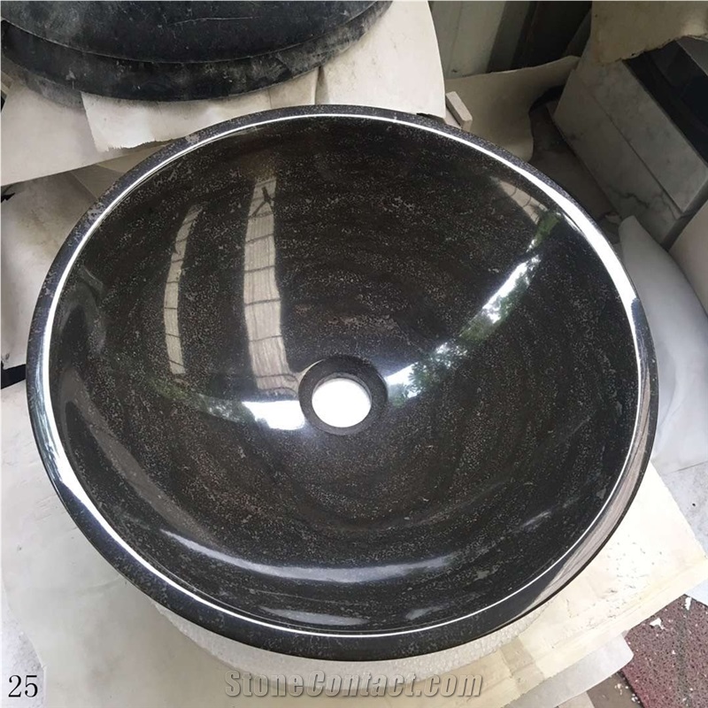 Dark Grey Stone Wash Sinks Gardon Outside Basin