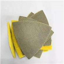 Diamond Triangle Polishing Stone Resin Pad