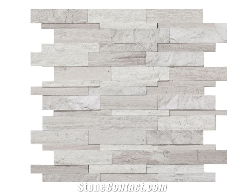 Egypt Grey 12x12 Natural Marble Wall Mosaic Tiles