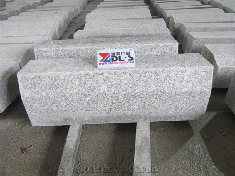 Flamed Dl G602 Roadside Curved Garden Kerbstone