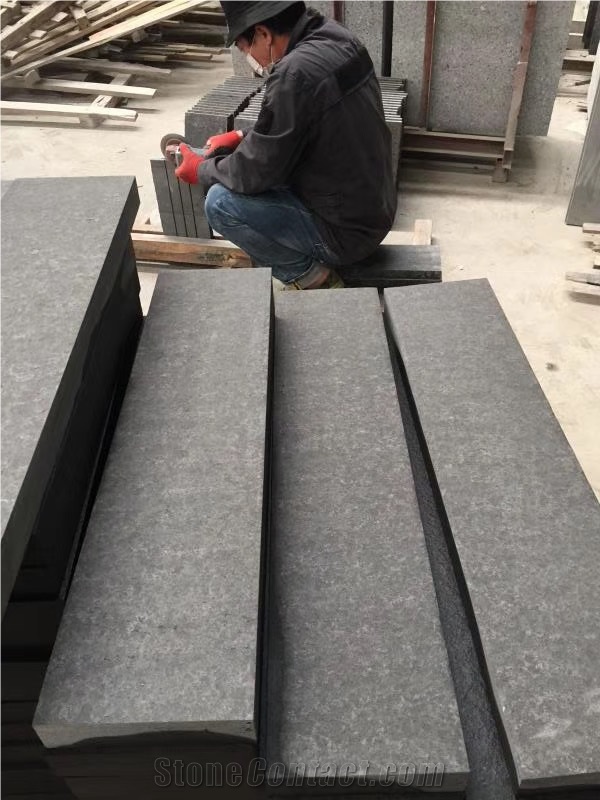 Flamed Mongolia Black,China Absolute Black,Stairs