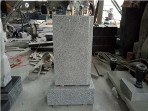 G603 Granite Book Shaped Slant Monument Markers