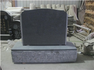 G654 American Style Grey Granite Monument