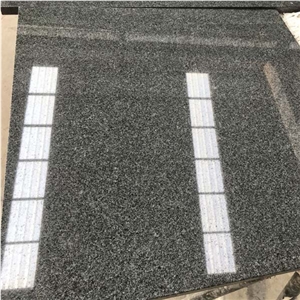 G654 Dark Grey Granite Polishing Island Bar Tops