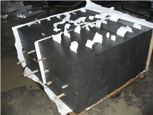G684 Black Granite Kerbstone and Palisades G684 Black Granite Kerbstone and Palisades