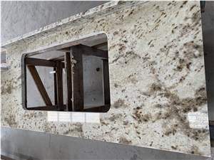 Gold and Silver Polished Countertops