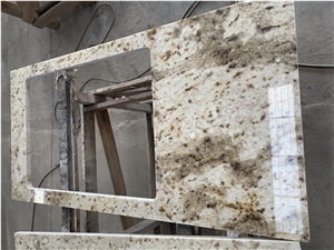 Gold and Silver Polished Countertops