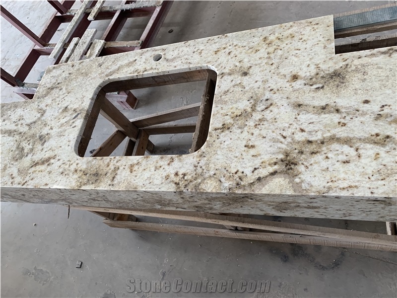 Gold and Silver Polished Countertops