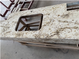 Gold and Silver Polished Countertops