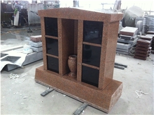Granite 6 Niche Columbarium Casket and Urns