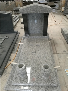 Granite Monuments with Angel Wings Slabs Xiamen