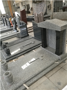 Granite Monuments with Angel Wings Slabs Xiamen