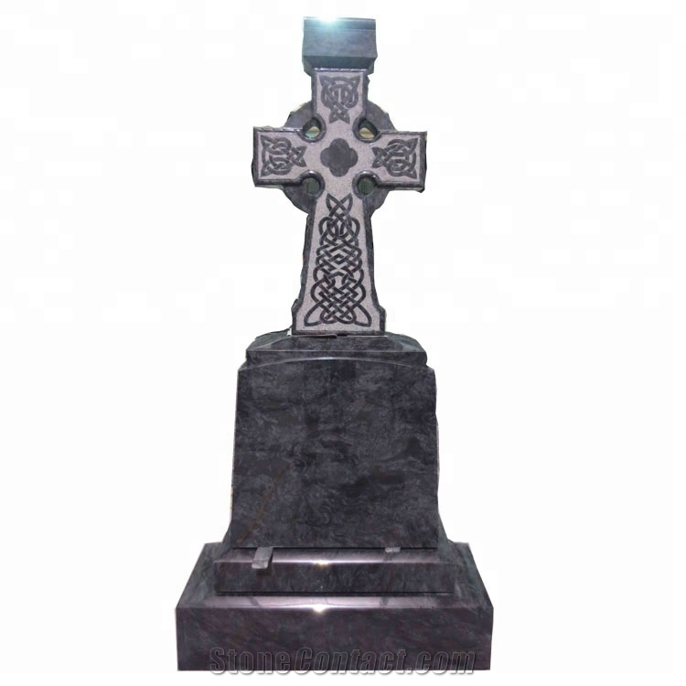 Grave Stone Black Basalt Monument Tombstone