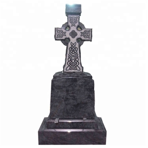 Grave Stone Black Basalt Monument Tombstone