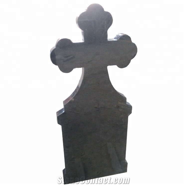 Grave Stone Black Basalt Monument Tombstone