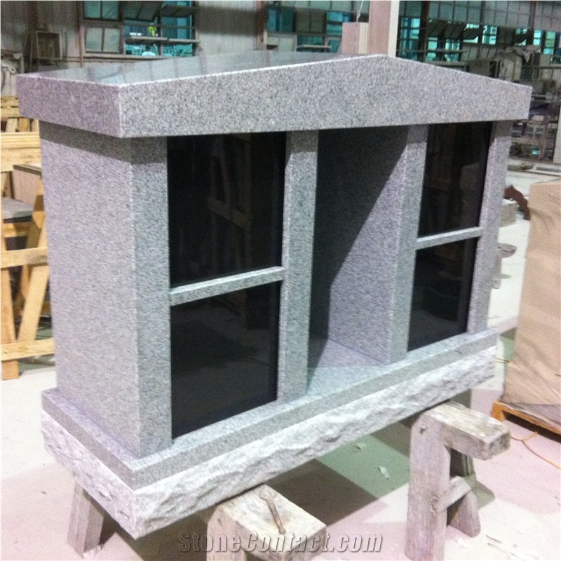 Gray Granite 4 Niches Columbarium Nich