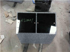 Grey and Black Granite Companion Post Cremation