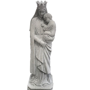 Hand Carve High Quality Granite Mother Mary Statue