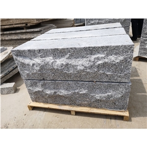 Hb Granite G603 Light Grey Mushroom Roadside Stone
