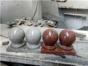High Polish Granite Monument Ball Manufacture Sell