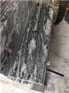 High Polished Juparana Granite Steps & Risers