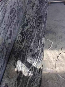 High Polished Juparana Granite Steps & Risers