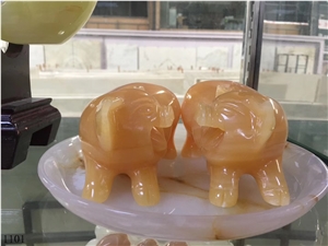 Home Decor Onyx Desk Ornament Interior Boutique
