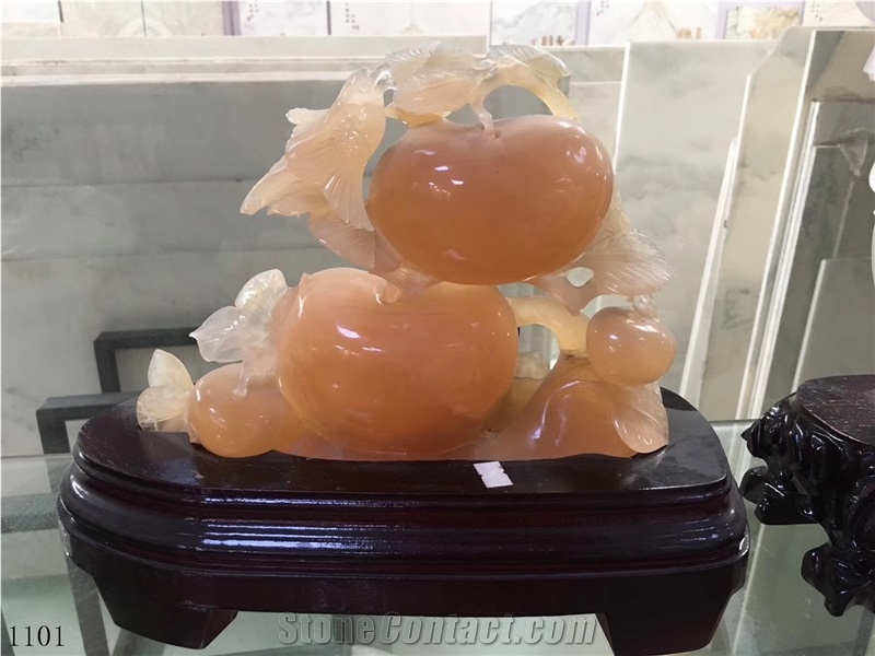 Home Decor Onyx Desk Ornament Interior Boutique