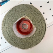 Honed Fibre Round Brush for Matte Stone Surface