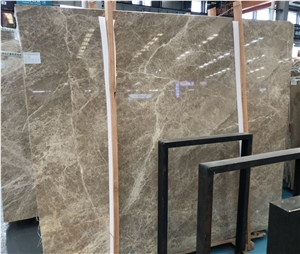 Interior Decor Turkish Emperador Light Marble Slab