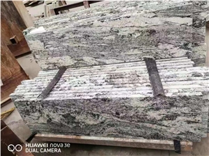 Juparana Granite Half Bullnose Steps & Risers