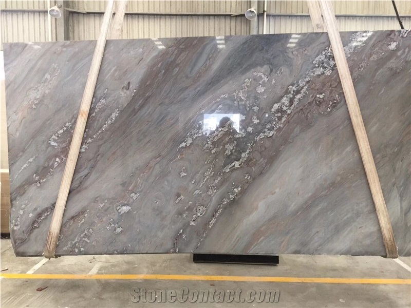 Landscape Painting Marble Slab