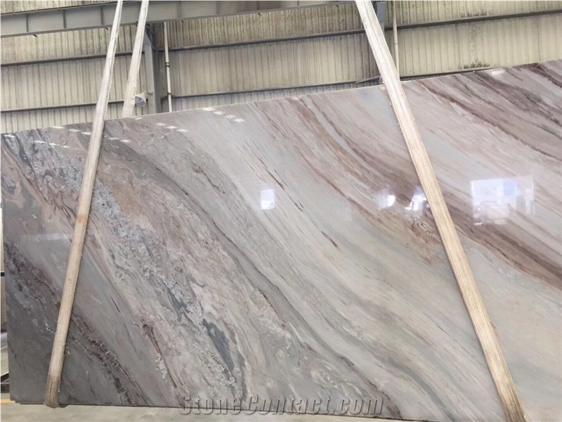 Landscape Painting Marble Slab