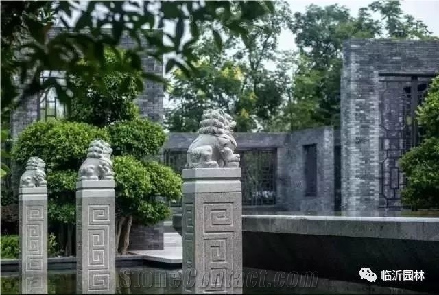 Landscaping Carving Bollards Stone Hitching Posts
