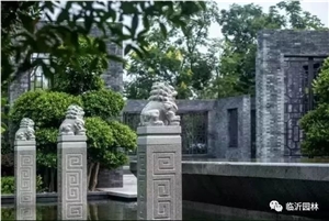 Landscaping Carving Bollards Stone Hitching Posts