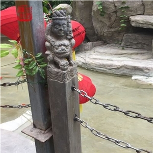 Landscaping Carving Bollards Stone Hitching Posts
