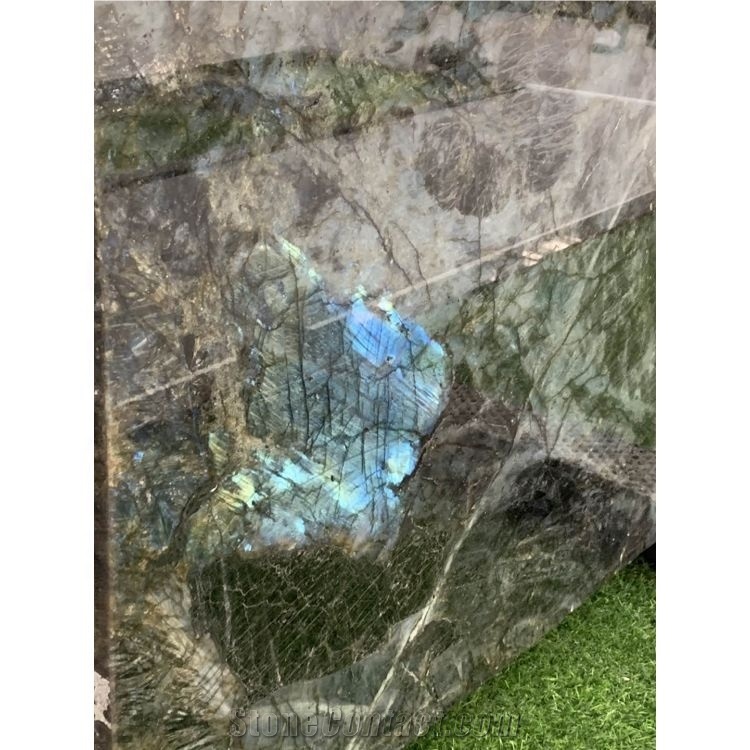 Lemurian Blue Granite for Walling