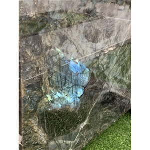 Lemurian Blue Granite for Walling